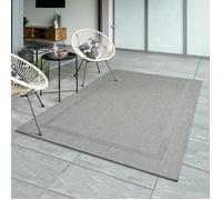 the carpet Mistra - tapis d'extérieur robuste, moderne, résistant aux intempéries & aux UV, Gris, 240 x 340 cm