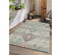 the carpet Palma - Tapis d'extérieur, résistant aux intempéries & aux UV, Convient pour l'intérieur et l'extérieur, Crème, 240 x 340 cm