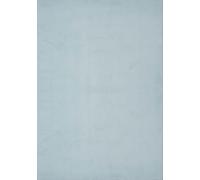the carpet Relax - Tapis de bain super doux, moelleux, aspect fourrure, antidérapant et lavable (30 °C) - Ultra doux - Antidérapant - Pour salle de bain et toilettes - Bleu - 80 x 150 cm