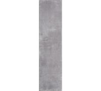 Tapis Moelleux - THE CARPET - Relax - Antidérapant - Lavable - Gris - 80x300 cm