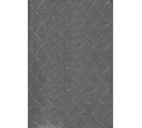 the carpet Rio - Tapis Salon Moderne et Doux avec Un Dos antidérapant et Une Apparence en 3D, Surface Moelleuse, Facile à Entretenir et résistant, Anthracite, 160 x 220 cm