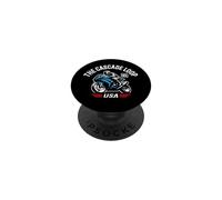 The Cascade Loop WA USA Moto Design PopSockets PopGrip Adhésif