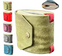 The Cash Wrap Wallet, Fast Cash Access Money Holder for Cash, Small Compact Luxury Pocket Wallet, Handy Purse with Magnetic Clasp(Green)