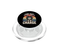The Cat is in Charge PopSockets PopGrip pour MagSafe