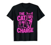 The Cat is in Charge T-Shirt