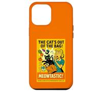 The Cat is Out of The Bag! Rétro des années 1950 Coque pour iPhone 12 Pro Max