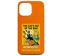 The Cat is Out of The Bag! Rétro des années 1950 Coque pour iPhone 13 Pro Max