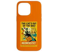 The Cat is Out of The Bag! Rétro des années 1950 Coque pour iPhone 14 Pro Max