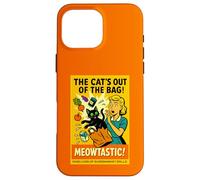 The Cat is Out of The Bag! Rétro des années 1950 Coque pour iPhone 16 Pro Max