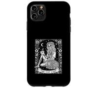 The Cat Lady Squelette Feline Lover Floral Céleste Coque pour iPhone 11 Pro Max