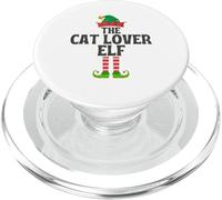 The Cat Lover Elf - Funny Matching Family Group Christmas PopSockets PopGrip pour MagSafe