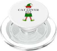 The Cat Lover Elf - Funny Matching Family Group Christmas PopSockets PopGrip pour MagSafe