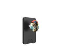 The Cat with a Pearl Earrings Funny Vermeer Parodie Cat Art PopSockets PopWallet pour MagSafe