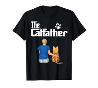 The Catfather American Shorthair Cat Dad Funny Cats Loves T-Shirt