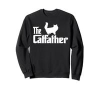 The Catfather Persian Cat Lover Funny Father Cat Dad Sweatshirt