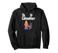 The Catmother British Shorthait Cat Lover Mother Cat Mom Sweat à Capuche