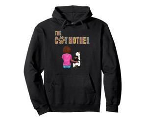 The Catmother British Shorthait Cat Lover Mother Cat Mom Sweat à Capuche