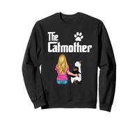 The Catmother British Shorthait Cat Lover Mother Cat Mom Sweatshirt