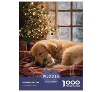 The Cats and Dogs in The Garden Puzzle 1000 Pièces Educa Jouet en Bois Cadeau Unique Décoration Intérieure Jeu Éducatif Challenge Toy pour Adultes Et Enfants À Partir De 12 Ans 70x50cm/1000pcs