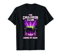 The Cauldron Club Doors At Magic Potion Witch Halloween T-Shirt Graphique avec Valeur
