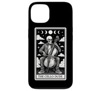 The Cello Dude Carte de Tarot Squelette Motif Lune sorcière Coque pour iPhone 13