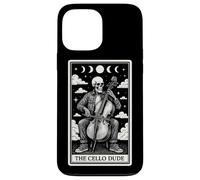 The Cello Dude Carte de Tarot Squelette Motif Lune sorcière Coque pour iPhone 13 Pro Max