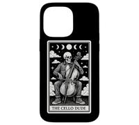 The Cello Dude Carte de Tarot Squelette Motif Lune sorcière Coque pour iPhone 14 Pro Max