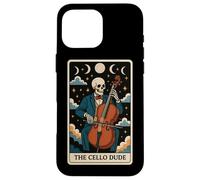 The Cello Dude Carte de Tarot Squelette Motif Lune sorcière Coque pour iPhone 16 Pro Max