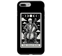 The Cello Dude Carte de Tarot Squelette Motif Lune sorcière Coque pour iPhone 7 Plus/8 Plus