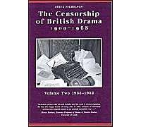 The Censorship Of British Drama, 1900-1968 : 1933-1952 Exeter Performance Studies