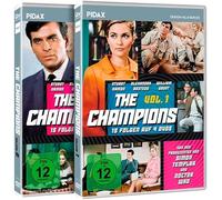The Champions - Die komplette 30-teilige preisgekrönte Sci-Fi Agenten-Serie (Gesamtedition) von den Produzenten von „Simon Templar“ und „Doctor Who“ [9 DVDs]