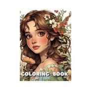 The Charm of Flowers: Anti-Stress Coloring Book for Adults