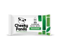 Cheeky Panda Bamboo Cleansing Facial Wipes lingettes nettoyantes peaux sensibles 25 pcs