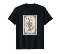 The Chef Carte de Tarot - Cuisine Cuisine Spooky Gothic Witchy T-Shirt