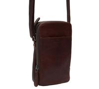 The Chesterfield Brand Alesund Pochette pour téléphone portable Cuir 11 cm brun