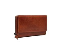 The Chesterfield Brand Rhodos Porte-monnaie Protection RFID Cuir 14 cm brun