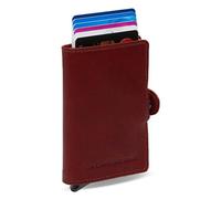 The Chesterfield Brand Baldwin Étui pour cartes de crédit Protection RFID Cuir véritable 6.5 cm rouge