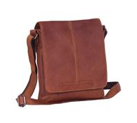 The Chesterfield Brand Sac à épaule bandoulière marron pour femme et homme - Bodin Flapoverbag Cognac 68585