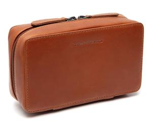 The Chesterfield Brand Cuir Trousse de Toilette Ardan Tech-Organizer Cognac Marron Clair