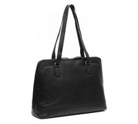 The Chesterfield Brand Elvar Sac de shopper Cuir 38 cm Compartiment pour ordinateur portable noir