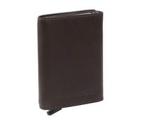 The Chesterfield Brand Étui pour carte de crédit marron en cuir pour femme et homme - Lancaster Card Holder 113558