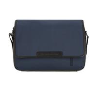 The Chesterfield Brand Fusion Falun Messenger 40 cm Compartiment pour ordinateur portable bleu