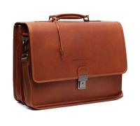 The Chesterfield Brand Glenwood Porte-documents Messenger Cuir 42 cm Compartiment pour ordinateur portable brun