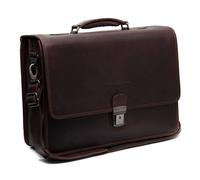 The Chesterfield Brand Glenwood Porte-documents Messenger Cuir 42 cm Compartiment pour ordinateur portable brun