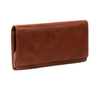 The Chesterfield Brand Hampton Porte-monnaie Protection RFID Cuir 18 cm brun