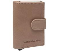 The Chesterfield Brand Hannover Porte-monnaie Protection RFID Cuir 7 cm brun