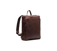 The Chesterfield Brand Sac à dos Jasper en cuir 39 cm Compartiment pour ordinateur portable brun