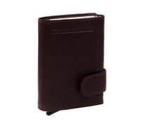The Chesterfield Brand Leicester Étui pour cartes de crédit Protection RFID Cuir 7 cm brun
