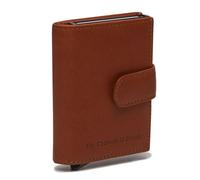 The Chesterfield Brand Leipzig Étui pour cartes de crédit Protection RFID Cuir 7.5 cm brun