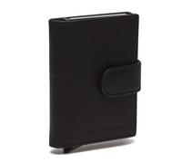 The Chesterfield Brand Leipzig Étui pour cartes de crédit Protection RFID Cuir 7.5 cm noir